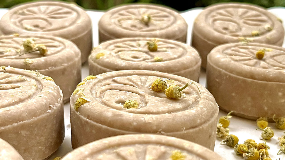 Chamomile - Wheat Germ Shampoo Bar